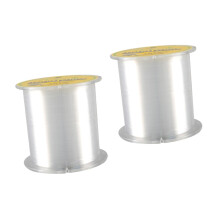 Nylon Fishing Line 2pcs Set - High Voltage Fluorocarbon Sea Fishing Line, Invisible Rice Fishing Line, Durable Material