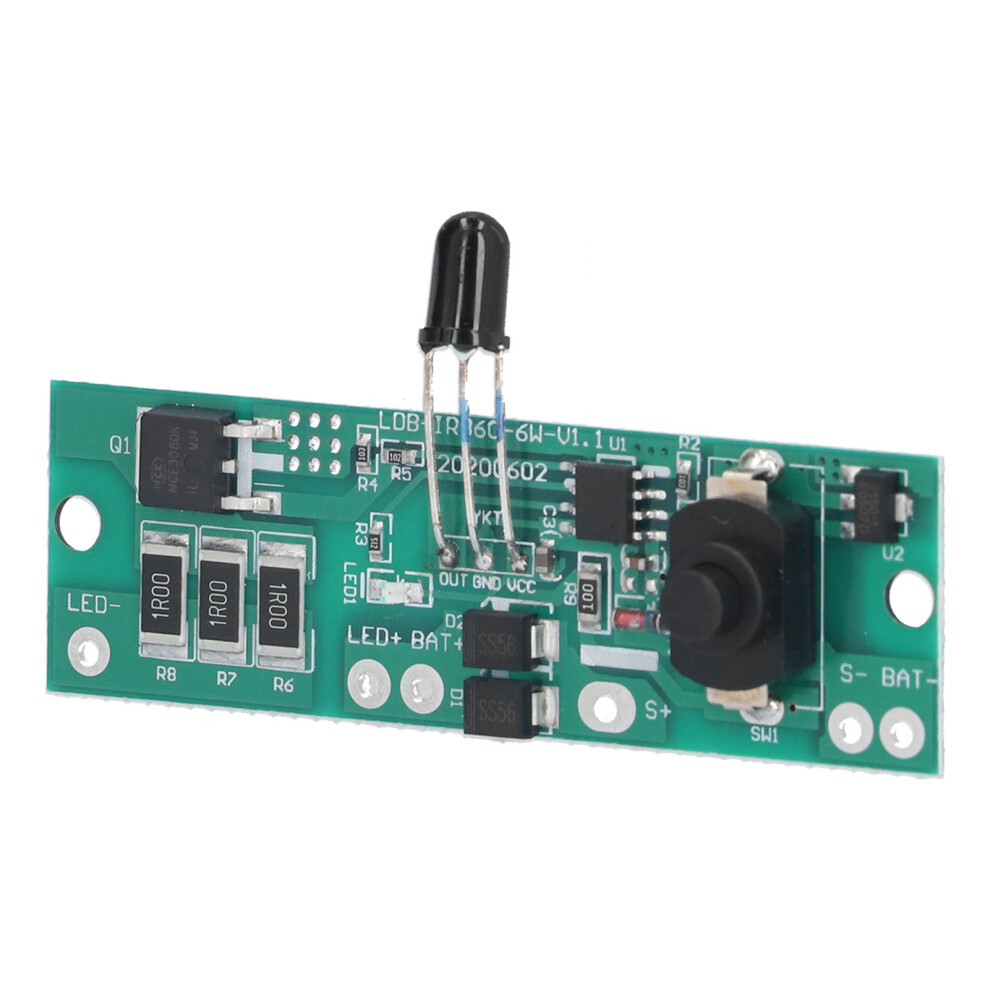 Remote Solar Circuit Board 3.2V/3.7V Lamp Controller, 64X20x58mm 6951340489328