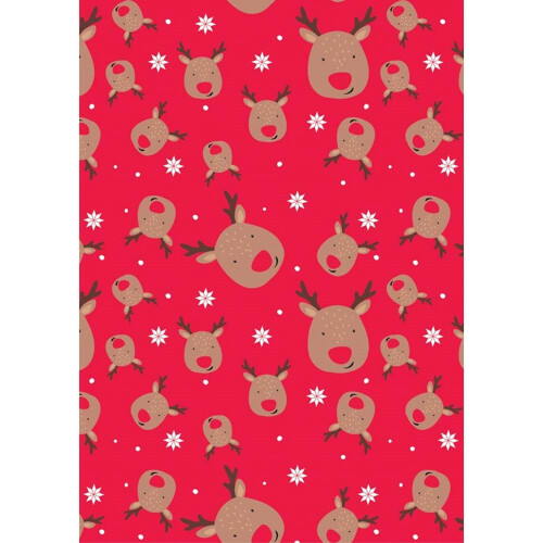 4 Rolls Cute Christmas Wrapping Paper 4M Kids Wrap 16 Matching Tags 2