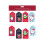 4 Rolls Cute Christmas Wrapping Paper 4M Kids Wrap 16 Matching Tags 7