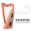 Walter.t 15-String Lyre Harp Wooden String 8