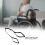 Soft Leg Assist Strap in Black with Handy Foot Loop & Hand Grip 9