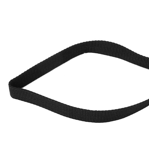 Soft Leg Assist Strap in Black with Handy Foot Loop & Hand Grip 2