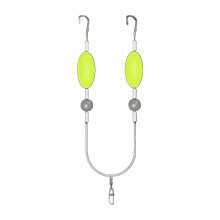 Pompano Vorfach Fishing Set with Double Hooks for Jigging, Crappie Fishing, Carp Angling, Family Outdoor Adventures