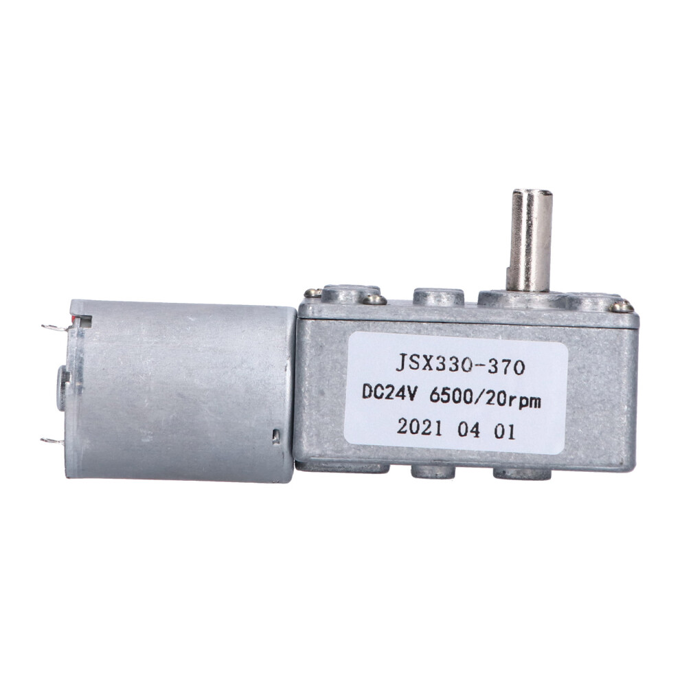 20Rpm Dc24v Worm Gear Motor Jsx330-370 For Windows & Mini Winches 8431340493405
