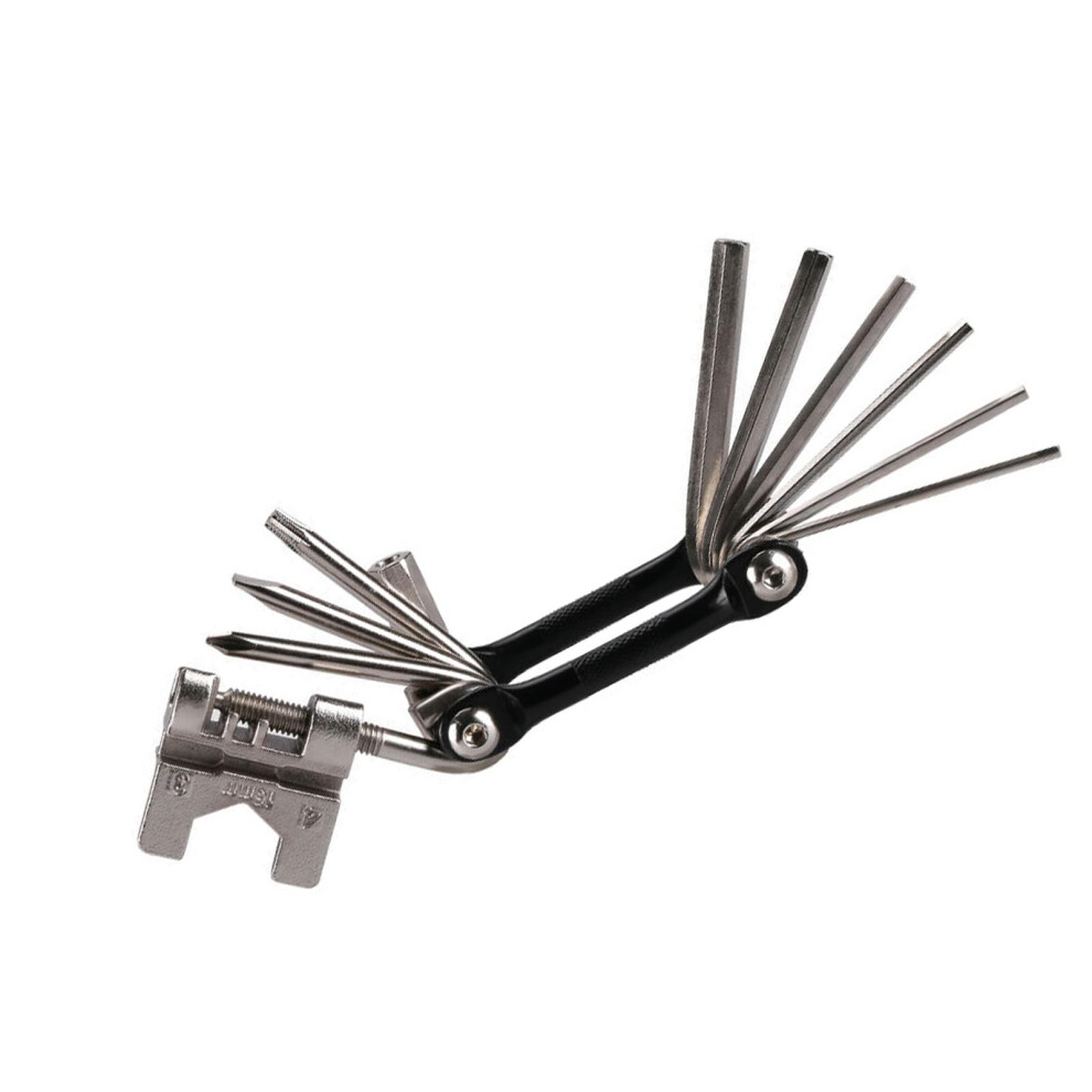 Carbon Steel Multifunctional Bicycle Repair Tool for Mountain Bikes, Type B Wrench, Bike Maintenance, Durable, Compact