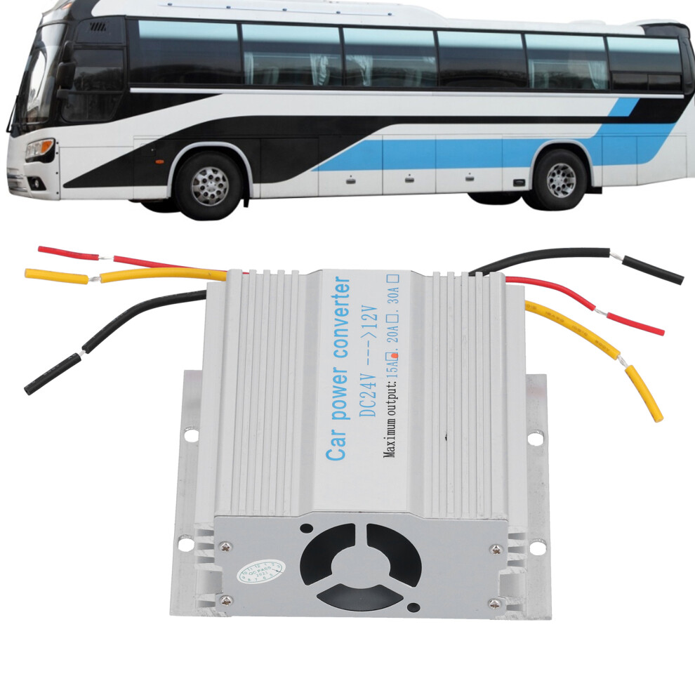 Professional 24V-12V Dc Voltage Converter 15A For Cars Buses Trucks 9361340495552