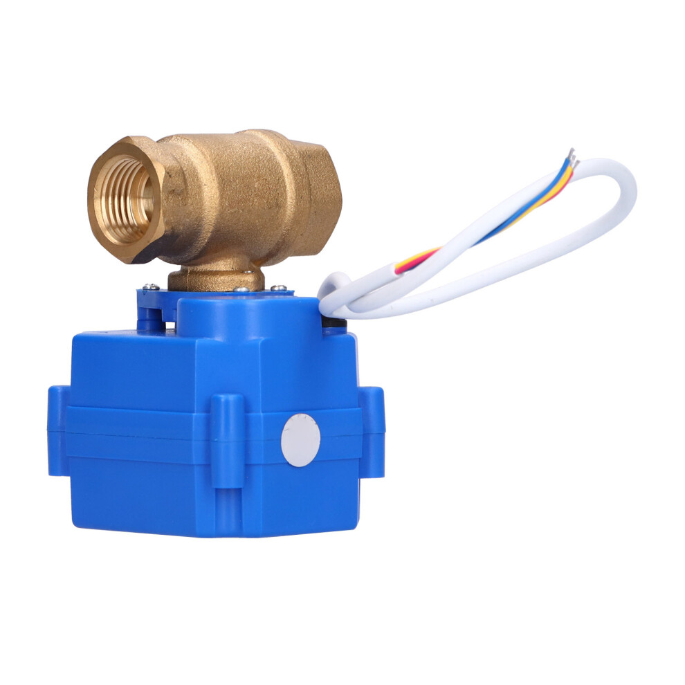 Hydraulic Dn15 Brass Motorized Ball Valve With Fast Action Dc9â24V Control 8411340495111