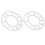 2PCS Wheel Spacer 3.1in ID 5.9in OD 0.2in 7