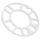 2PCS Wheel Spacer 3.1in ID 5.9in OD 0.2in 15