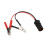 Câble pince-batterie 12-24V DC 8A isolé 2