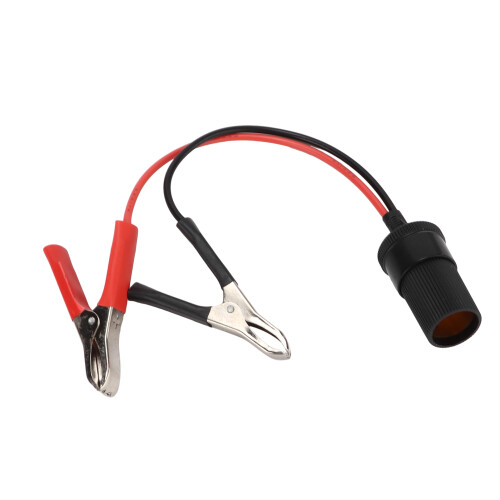Câble pince-batterie 12-24V DC 8A isolé 1