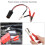 Câble pince-batterie 12-24V DC 8A isolé 8