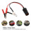 Câble pince-batterie 12-24V DC 8A isolé 5
