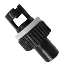 Air Pump Adapter for Paddle Boards and Inflatable Kayaks, Black Multifunctional Hose Valve Adapter, Compatible with Inflatable Boats