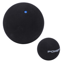 37mm Rubber Squash Balls with Single Blue Dot Great for Beginners & Training