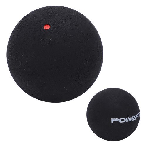 37mm Single Dot Squash Balls - Beginner Red Dot High Elasticity Training