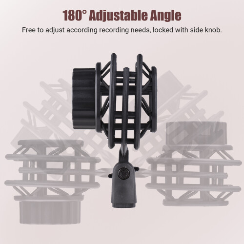 Microphone Shock Mount Suspension Holder Clip 180 1