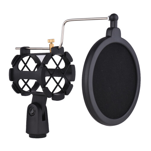 Plastic Microphone Shock Mount Anti-vibration Mic 1