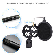 Plastic Microphone Shock Mount Anti-vibration Mic