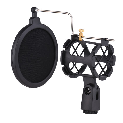 Plastic Microphone Shock Mount Anti-vibration Mic 2