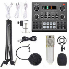 Multifunctional Live V9 Sound Card and BM800