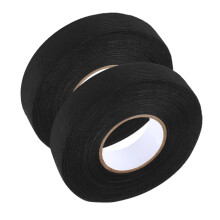 High-Temperature Resistant Fabric Tape for Car Audio Accessories, Sound Dampening and Insulation for Electrical Components, 2 Rolls