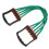 Espansore toracico TPR verde compatto ergonomico 13