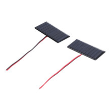 Efficient 2Pcs 5V 0.3W Polysilicon Solar Panels 68x36mm Long-Lasting Use
