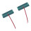 Efficient 2Pcs 5V 0.3W Polysilicon Solar Panels 68x36mm Long-Lasting Use 10