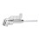 2 ensembles de porte-embouts d'angle à 105, 0,25 po Chrome 8
