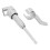 2 ensembles de porte-embouts d'angle à 105, 0,25 po Chrome 3