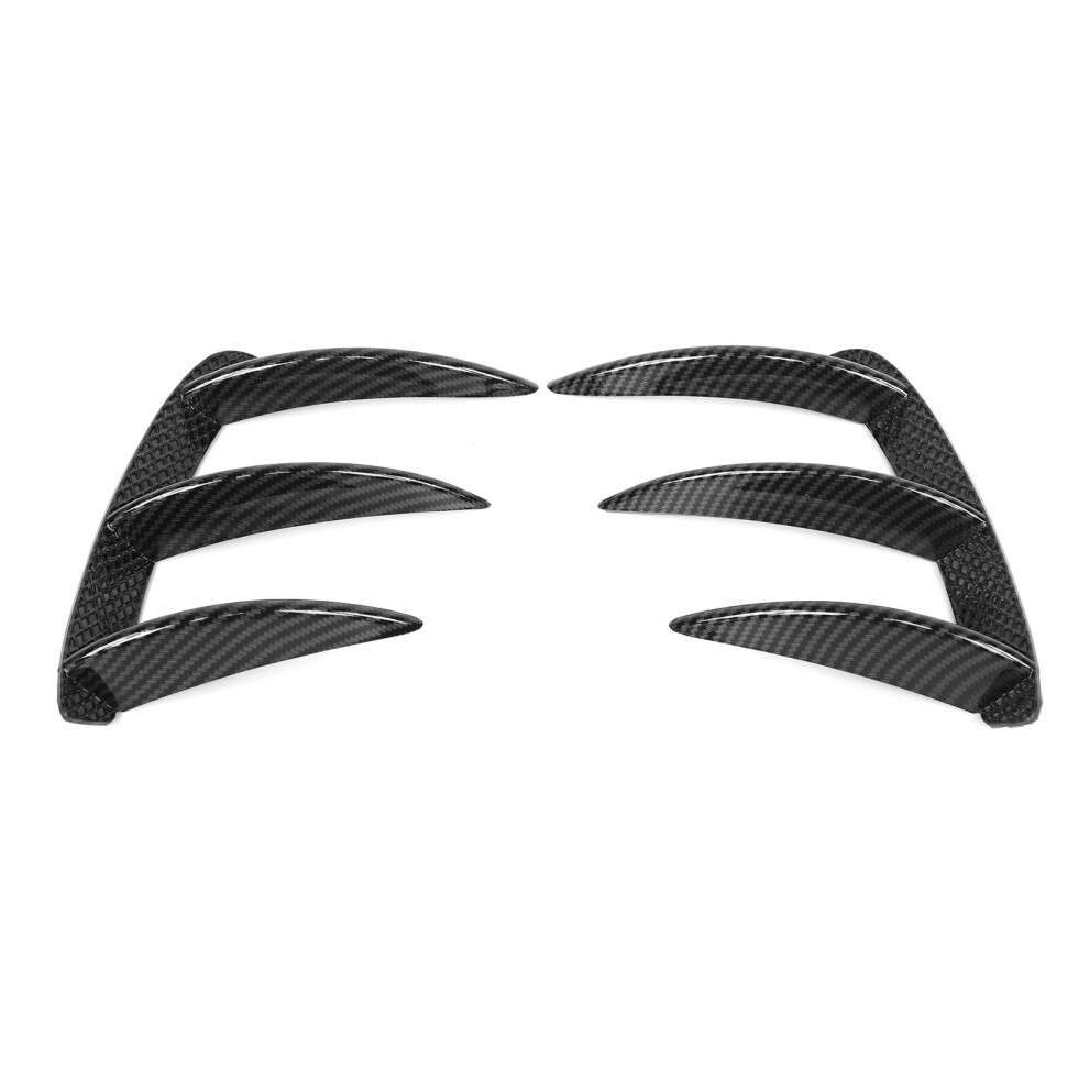 Rear Bumper Lip Splitter Canards Vents Replacement 9121376548123
