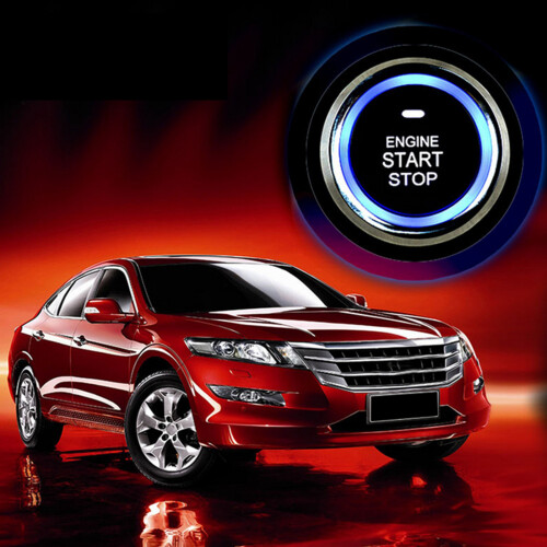 Universal Car Alarm System with Push Button Start & Anti-Theft Protection 2