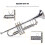 Prefessional Bb Trumpet Brass Material 1
