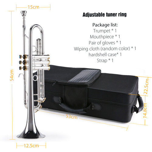 Prefessional Bb Trumpet Brass Material 2