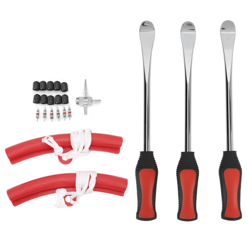 Tire Spoon Lever Iron Tool Set Repair Detachable 2