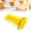 100pcs 40cm Yellow Plastic Security Seals with Number for Logistic Use 14