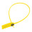 100pcs 40cm Yellow Plastic Security Seals with Number for Logistic Use 4