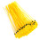 100pcs 40cm Yellow Plastic Security Seals with Number for Logistic Use 3