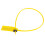 100pcs 40cm Yellow Plastic Security Seals with Number for Logistic Use 5