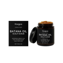 (3pcs)Scalp Scrub with Batana Oil, 2-in-1 Shampoo Scalp Exfoliator for Hair Treatment, Buildup & Dandruff,Itchy Scalp Relief Dandruff Scrub