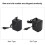 Reiseadapter mit Spannungswandler 200W ABS 6