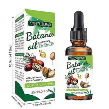 (1pc)Batana Oil - 100% Pure & Natural from Honduras for Hair Growth, Eliminates Split Ends, Enhances Radiance & Nourishment for All Hair Types