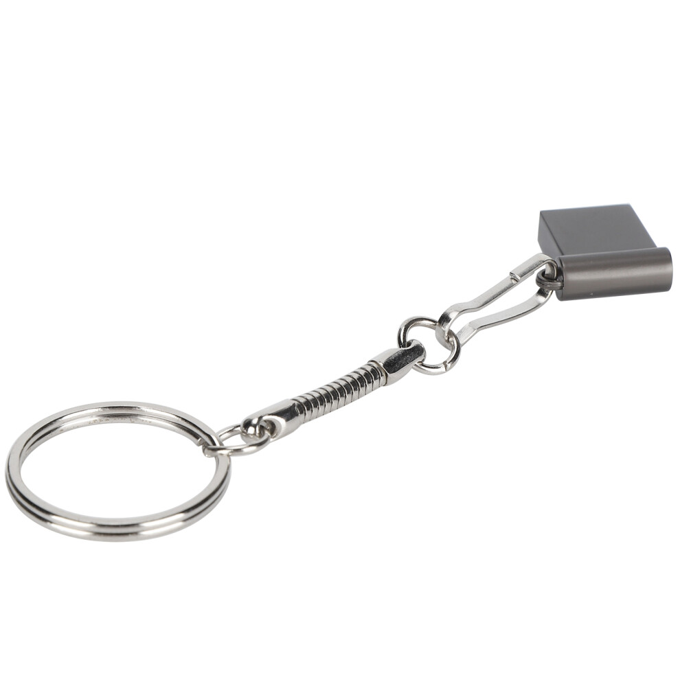 High Speed 8Gb Usb Flash Drive - Portable Metal Keychain Memory Stick 5001340508411