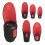 5-Pack Camera Lens Storage Cases Durably Shockproof Protective Pouches 4