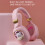 V5.1 400mAh 40mm Lila Bluetooth-Gaming-Headset 12