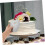4-Piece Cake Scraper Set for Decorating, Cake Combs, and Leveling Tools in Silver Aluminum Alloy 3