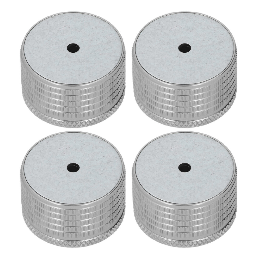 4Pcs Aluminum Alloy Bed Frame Support Legs 23-37Mm Height Adjustable Space Gray 5081340511024