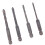 4PCS Set Masonry Drill Bit 3mm 4mm 5mm 6mm 4